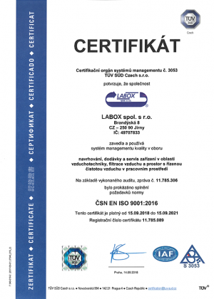 cert ISO en